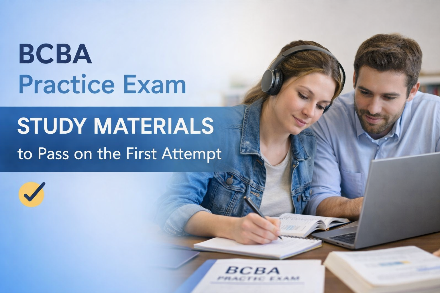 BCBA Practice Exam Study Materials to Pass on the First Attempt Image Name 