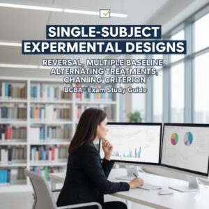 Single-Subject Experimental Designs: Reversal, Multiple Baseline, Alternating Treatments & Changing Criterion Single-Subject Experimental Designs: Reversal, Multiple Baseline, Alternating Treatments & Changing CriterionGemini_Generated_Image_bqm9i2bqm9i2bqm9_compressed
