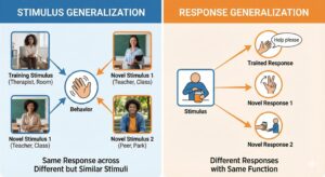 Stimulus Generalization and Response Generalization: Definitions, Examples, and BCBA® Question Patterns Stimulus Generalization and Response Generalization: Definitions, Examples, and BCBA® Question PatternsGemini_Generated_Image_dur0nsdur0nsdur0_compressed