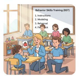 Behavior Skills Training (BST): The 4 Components and How It’s Tested on the BCBA® Exam Behavior Skills Training (BST): The 4 Components and How It’s Tested on the BCBA® ExamGemini_Generated_Image_jarhmmjarhmmjarh_compressed