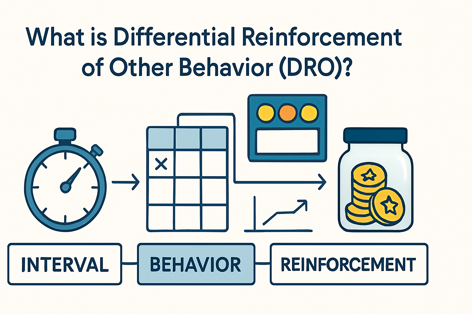 Differential Reinforcement of Other Behavior (DRO): A BCBA Exam Guide with Examples Differential Reinforcement of Other Behavior (DRO): A BCBA Exam Guide with Examplesdifferential-reinforcement-of-other-behavior-dro-bcba-guide-img-1