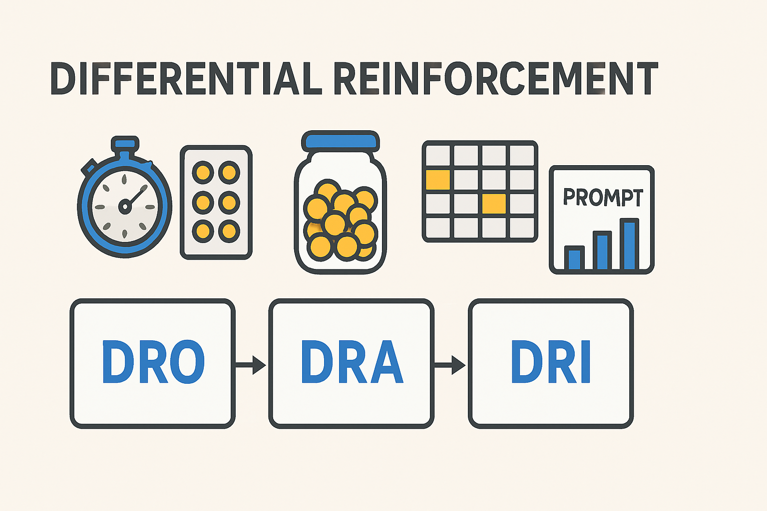 DRO, DRA, DRI: A BCBA’s Guide to Differential Reinforcement Procedures DRO, DRA, DRI: A BCBA's Guide to Differential Reinforcement Proceduresdro-dra-dri-bcba-guide-img-1