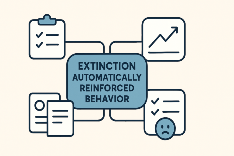 Extinction Automatically Reinforced Behavior: BCBA Guide & E