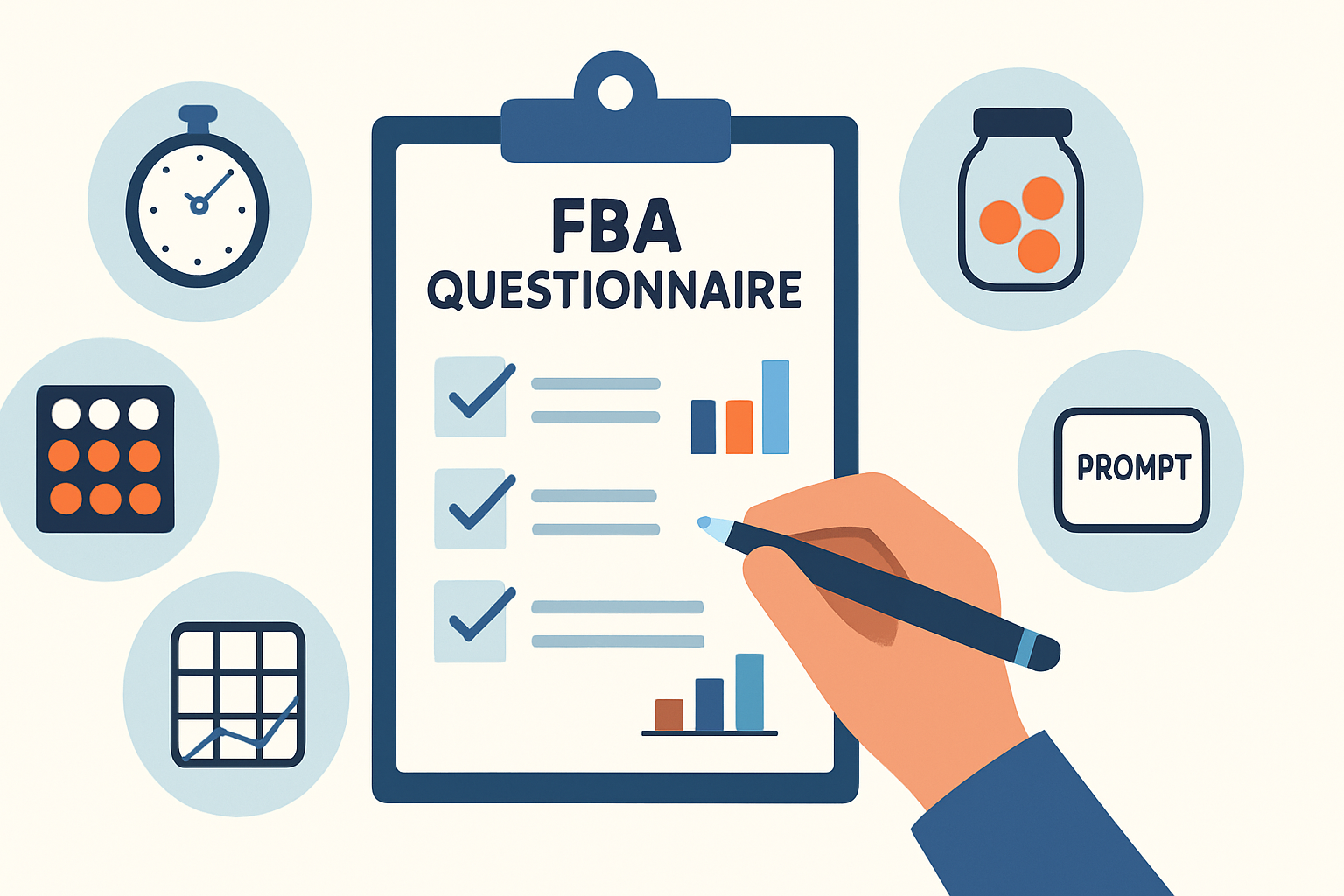 Mastering the FBA Questionnaire: A Step-by-Step Guide for BCBA Candidates Mastering the FBA Questionnaire: A Step-by-Step Guide for BCBA Candidatesfba-questionnaire-guide-bcba-candidates-img-1