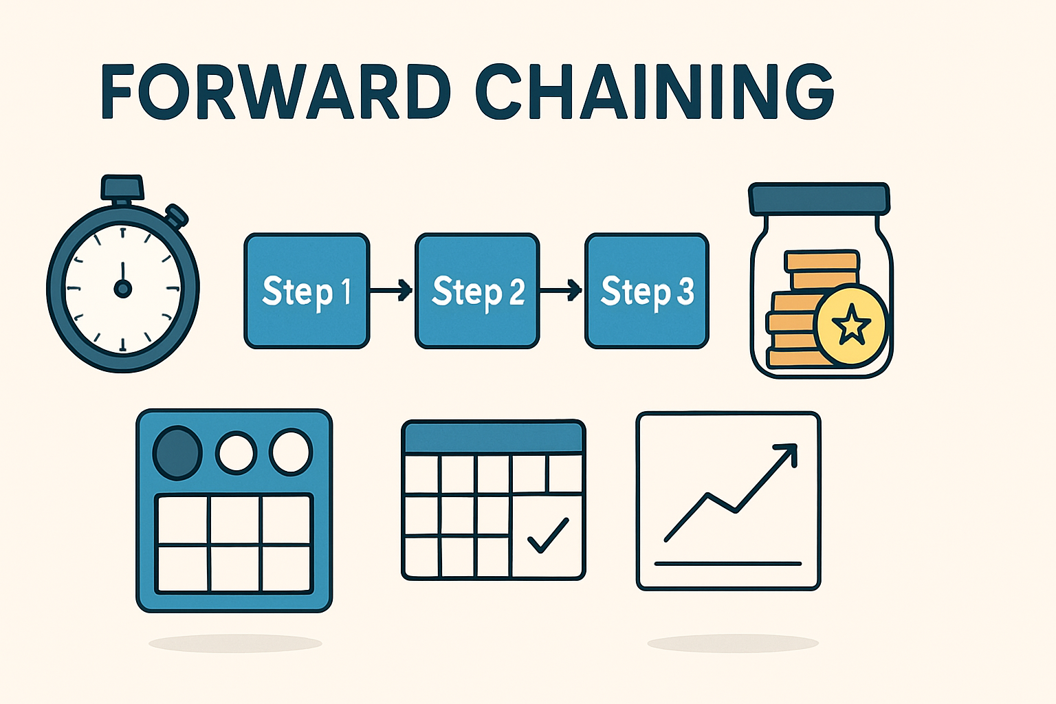 Forward Chaining in ABA: A BCBA Exam Guide with Real Examples Forward Chaining in ABA: A BCBA Exam Guide with Real Examplesforward-chaining-bcba-exam-guide-img-1