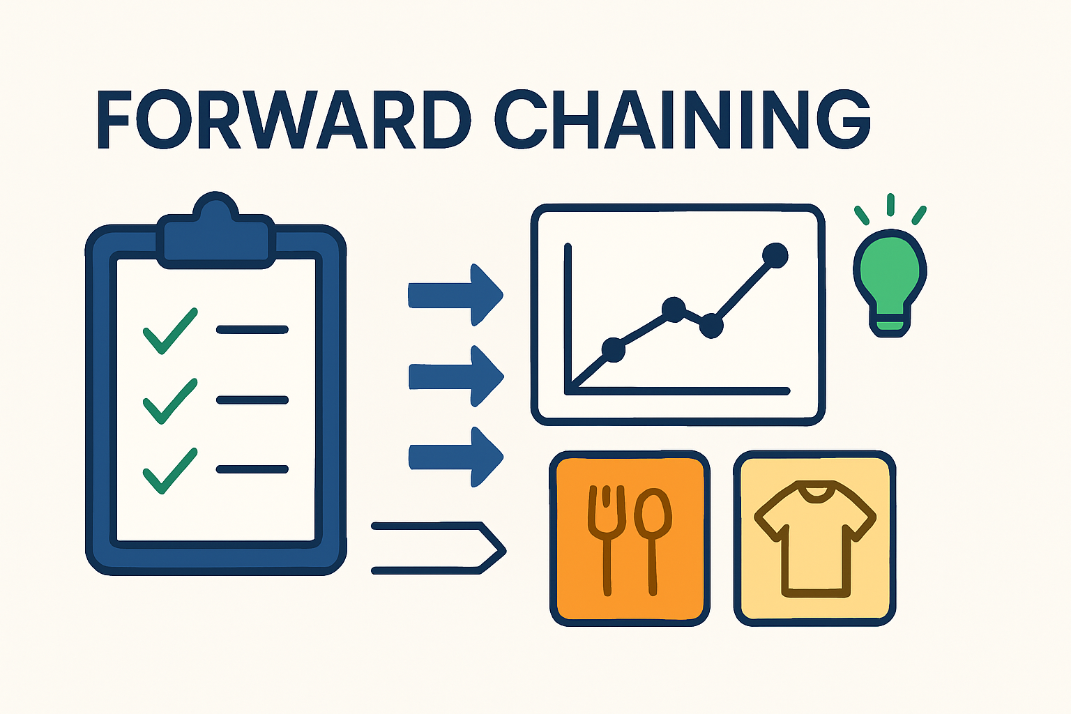Forward Chaining in ABA: A BCBA Exam Guide with Real Examples Forward Chaining in ABA: A BCBA Exam Guide with Real Examplesforward-chaining-bcba-exam-guide-img-2
