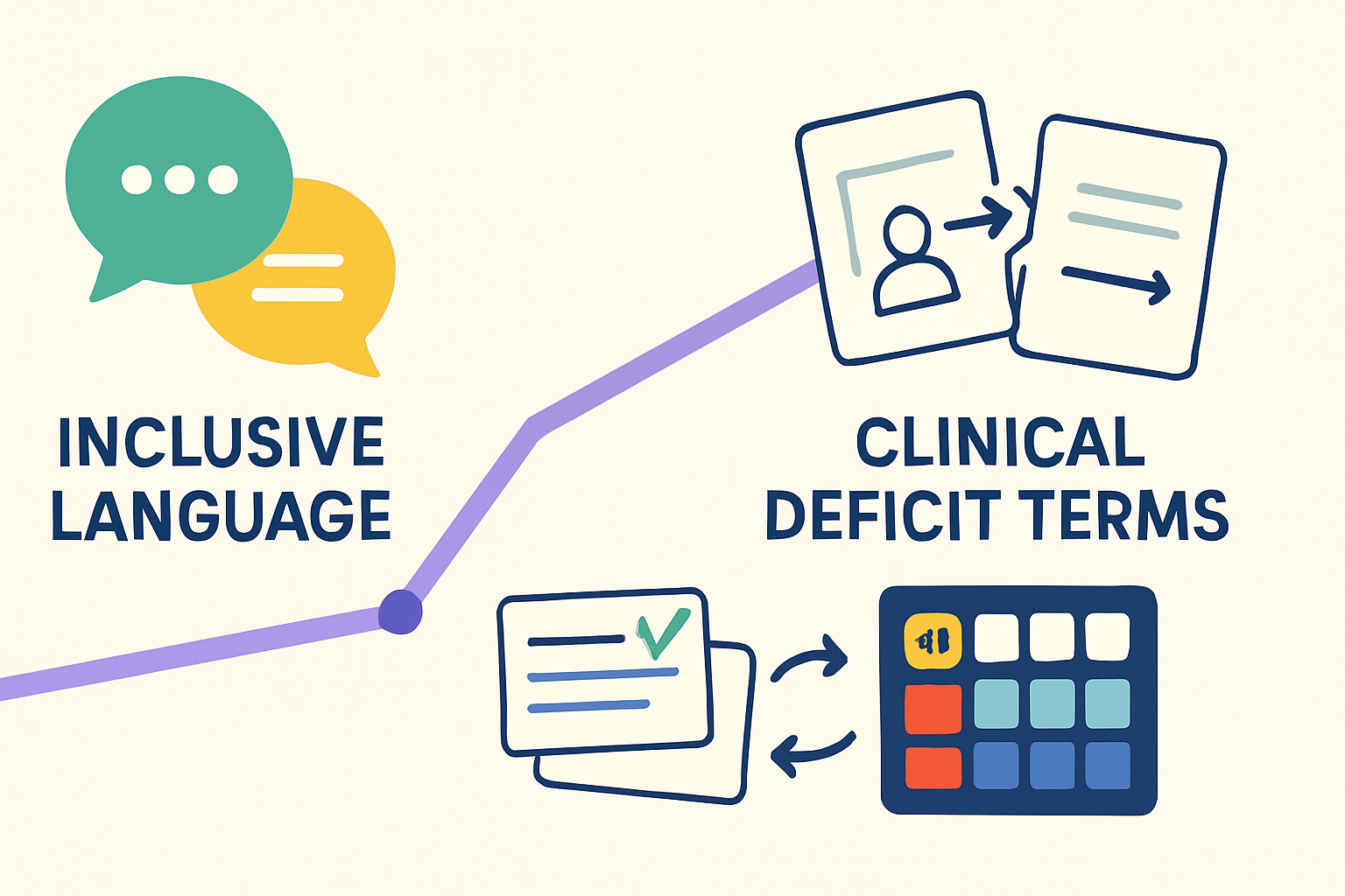 BCBA Exam Focus: Mastering Inclusive Language & Avoiding Deficit Terms BCBA Exam Focus: Mastering Inclusive Language & Avoiding Deficit Termsinclusive-language-vs-clinical-deficit-terms-aba-bcba-exam-img-2