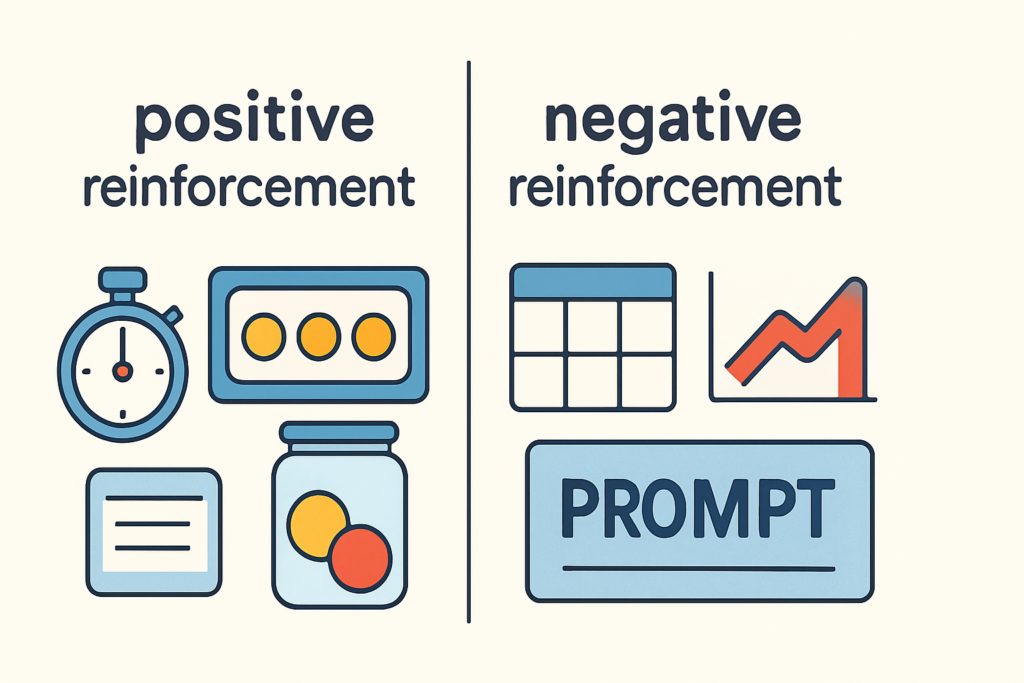 positive-negative-reinforcement-bcba-guide-featured Positive vs. Negative Reinforcement: A BCBA Exam Guide with Real-World Examplespositive-negative-reinforcement-bcba-guide-featured