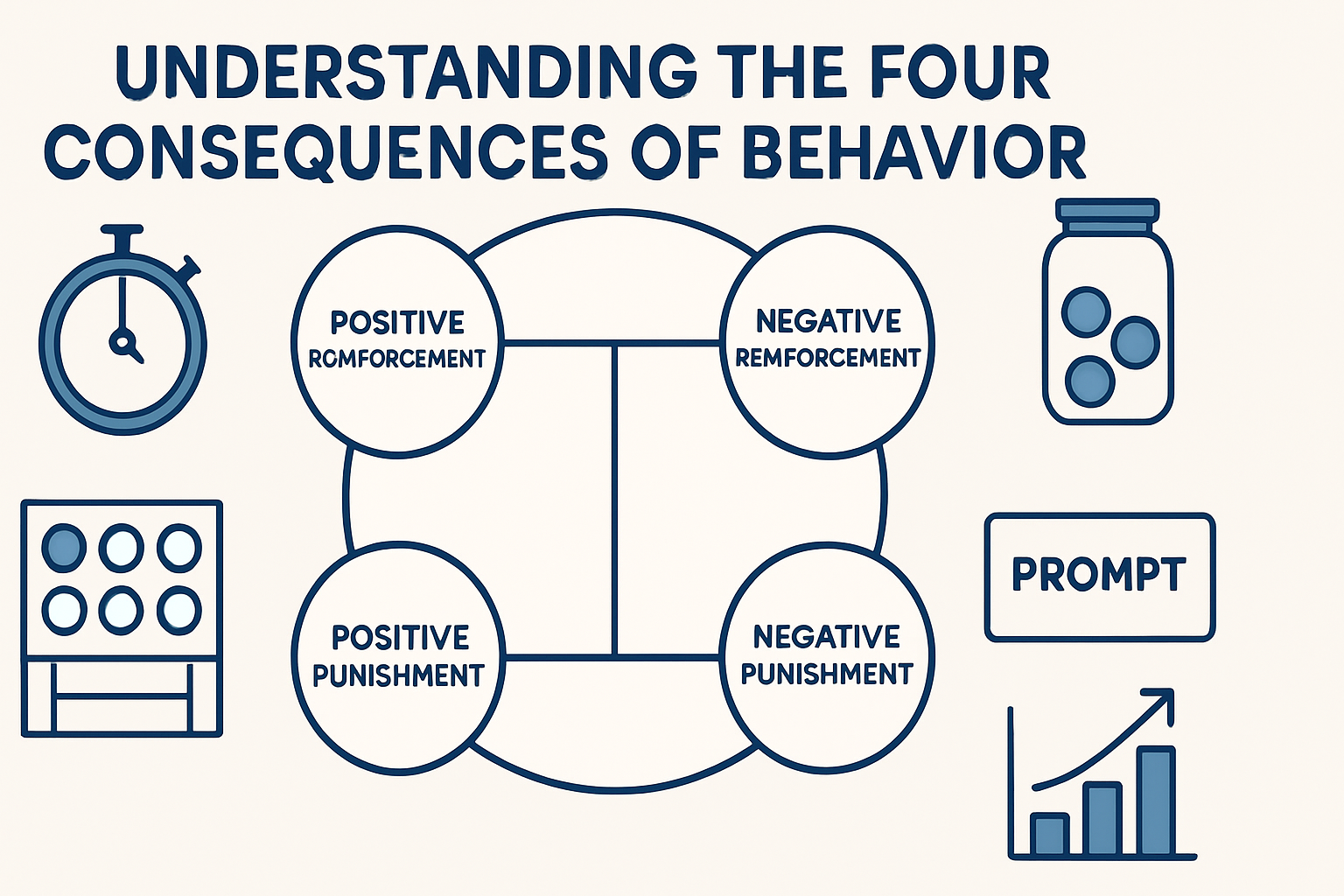 Mastering the Four Consequences: Positive & Negative Reinforcement and Punishment for the Mastering the Four Consequences: Positive & Negative Reinforcement and Punishment for thepositive-negative-reinforcement-punishment-bcba-guide-img-1