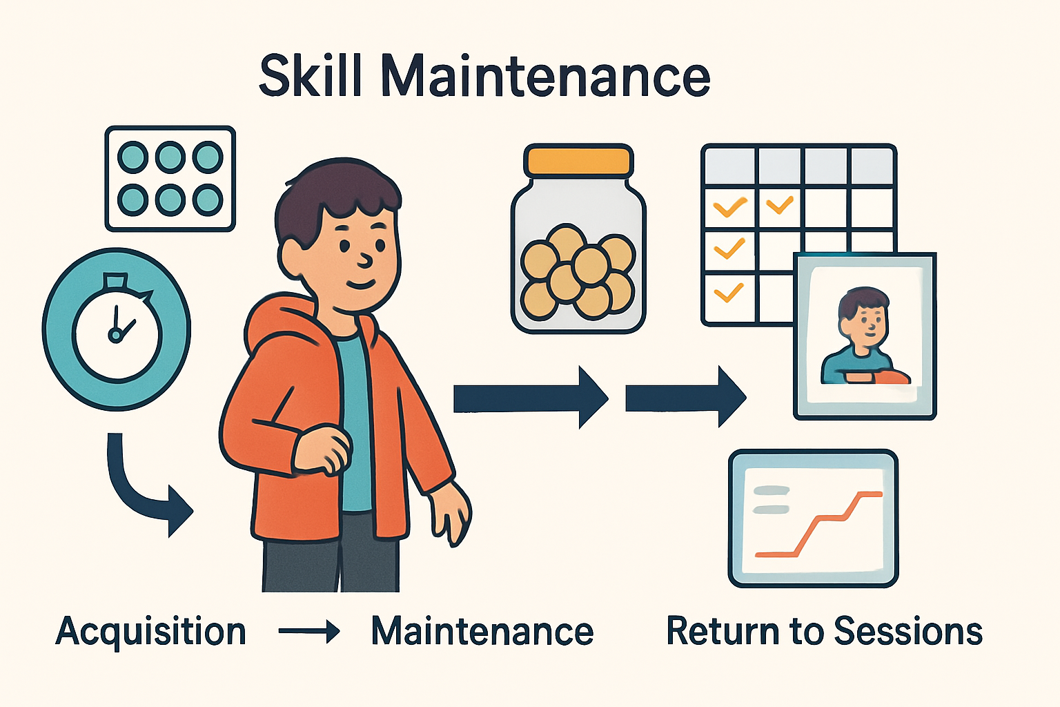 Skill Maintenance in ABA: A BCBA Exam Guide to Ensuring Lasting Behavior Change Skill Maintenance in ABA: A BCBA Exam Guide to Ensuring Lasting Behavior Changeskill-maintenance-aba-bcba-exam-guide-img-2