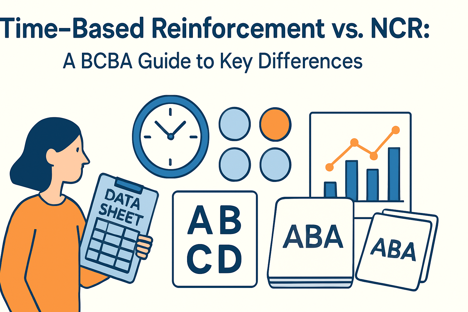 Time-Based Reinforcement vs. NCR: A BCBA Guide to Key Differences Time-Based Reinforcement vs. NCR: A BCBA Guide to Key Differencestime-based-reinforcement-schedules-vs-ncr-aba-featured
