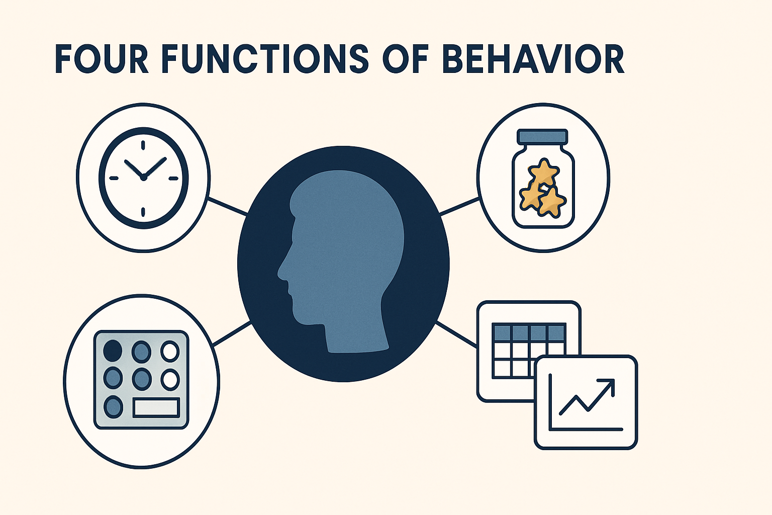 The 4 Functions of Behavior: A BCBA Exam Guide with Real Examples The 4 Functions of Behavior: A BCBA Exam Guide with Real Examples4-functions-of-behavior-bcba-exam-guide-img-1-1