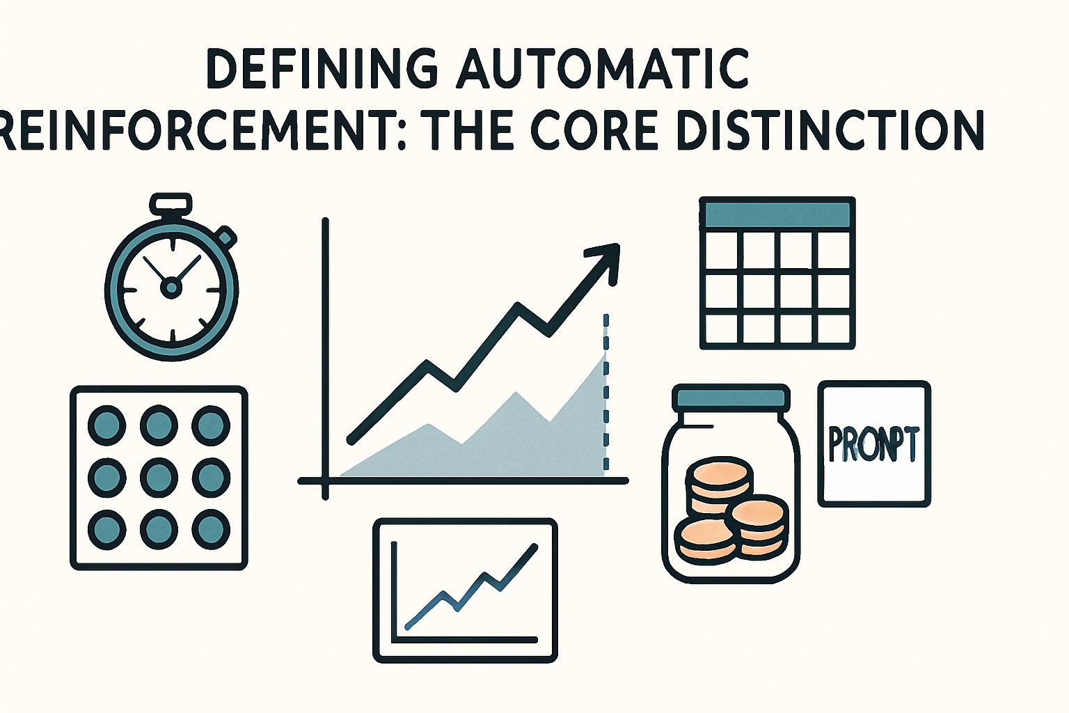 Automatic vs. Social Reinforcement: A BCBA Exam Guide to Key Distinctions Automatic vs. Social Reinforcement: A BCBA Exam Guide to Key Distinctionsautomatic-positive-negative-reinforcement-bcba-exam-guide-img-1