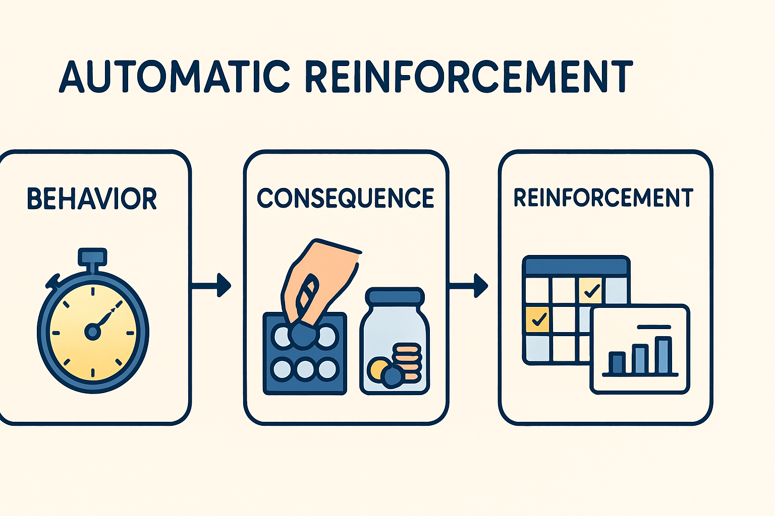 Automatic Reinforcement Explained: The Key BCBA Exam Concept You Must Master Automatic Reinforcement Explained: The Key BCBA Exam Concept You Must Masterautomatic-reinforcement-bcba-exam-guide-img-1
