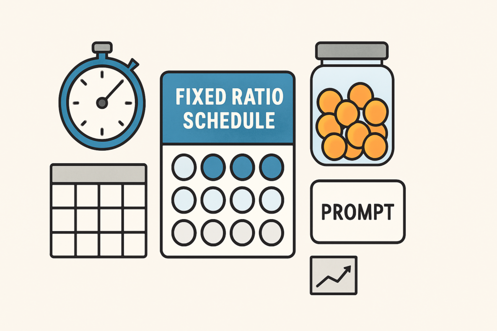 fixed-ratio-schedule-bcba-guide-featured Fixed Ratio Schedule: A Complete Guide for BCBA Exam Masteryfixed-ratio-schedule-bcba-guide-featured