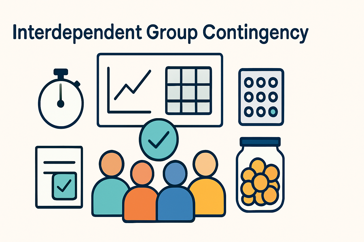 Interdependent Group Contingency: ABA Definition, Examples & Exam Guide Interdependent Group Contingency: ABA Definition, Examples & Exam Guideinterdependent-group-contingency-aba-examples-exam-img-1