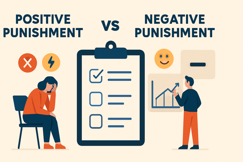 positive-punishment-vs-negative-punishment-bcba-guide-featured Positive Punishment vs. Negative Punishment: Key Differences for the BCBA Exampositive-punishment-vs-negative-punishment-bcba-guide-featured