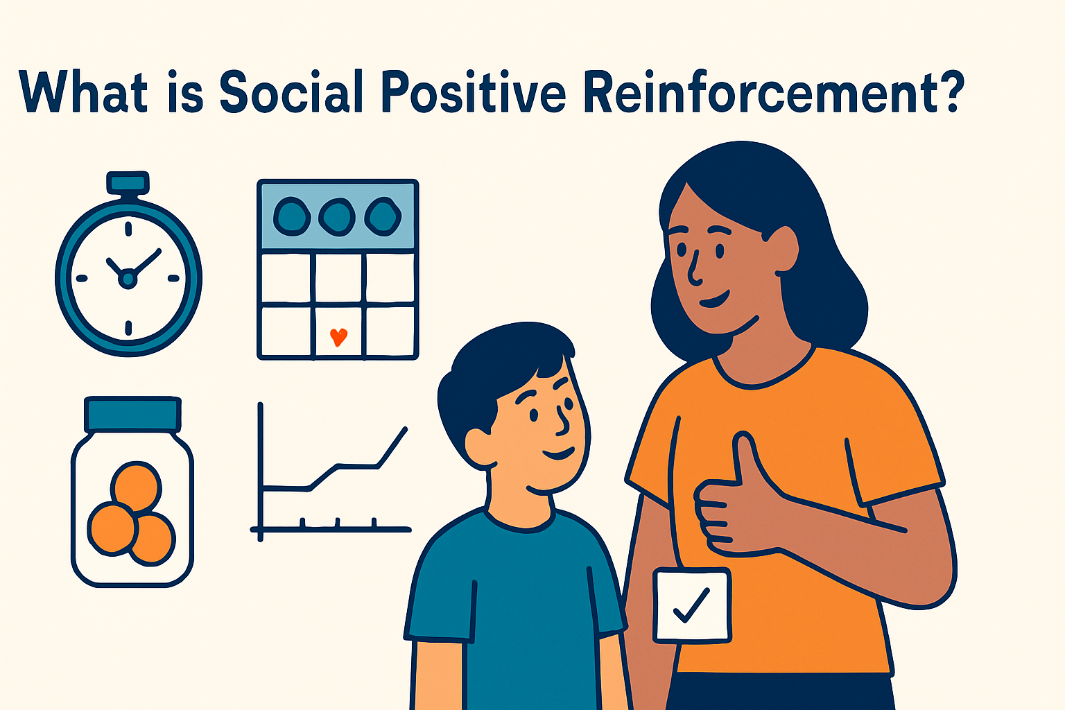 Social Positive Reinforcement: A BCBA Exam Guide with Real-World Examples Social Positive Reinforcement: A BCBA Exam Guide with Real-World Examplessocial-positive-reinforcement-bcba-guide-img-1