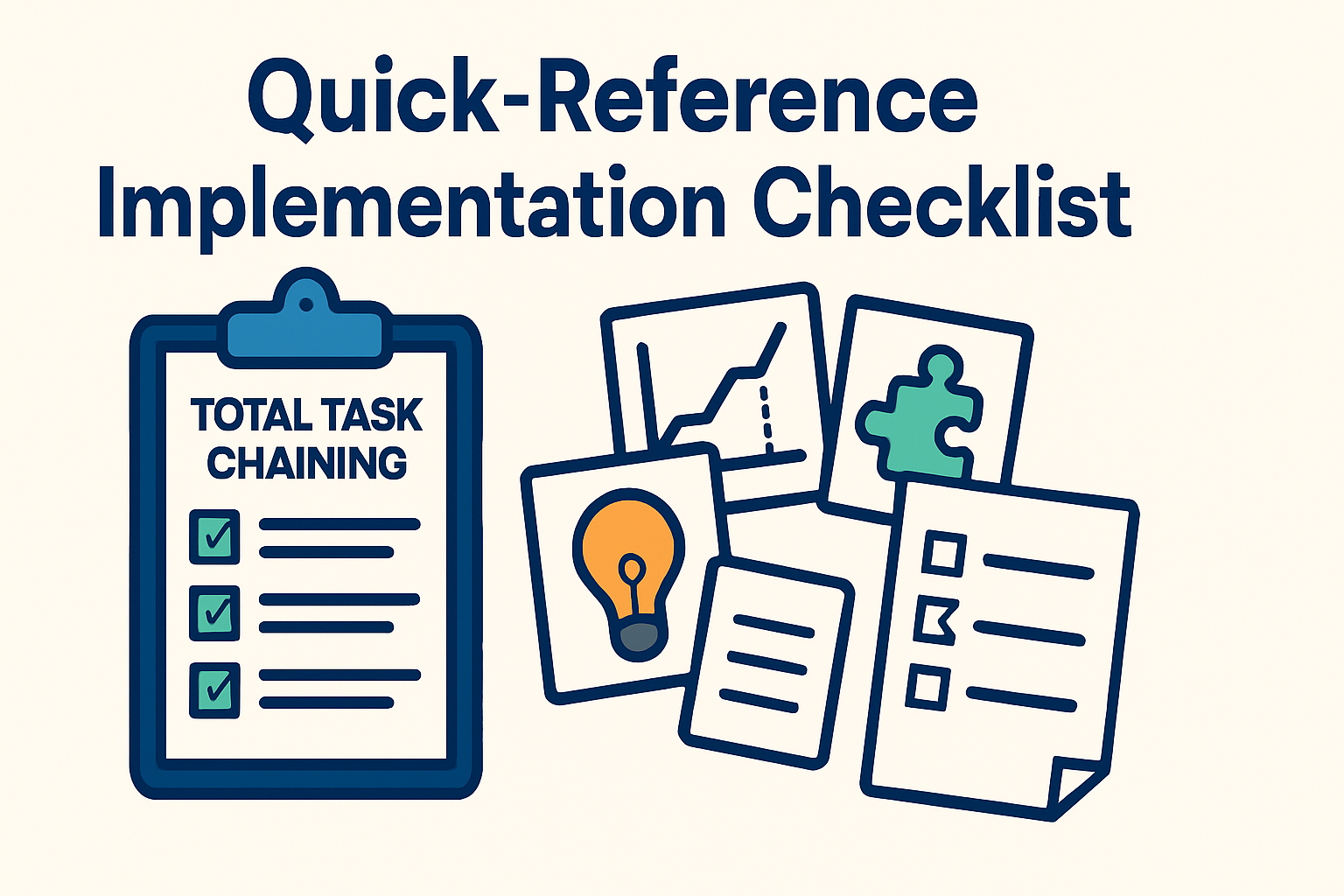 Total Task Chaining: A Complete Guide for BCBA Exam Mastery Total Task Chaining: A Complete Guide for BCBA Exam Masterytotal-task-chaining-bcba-guide-img-2