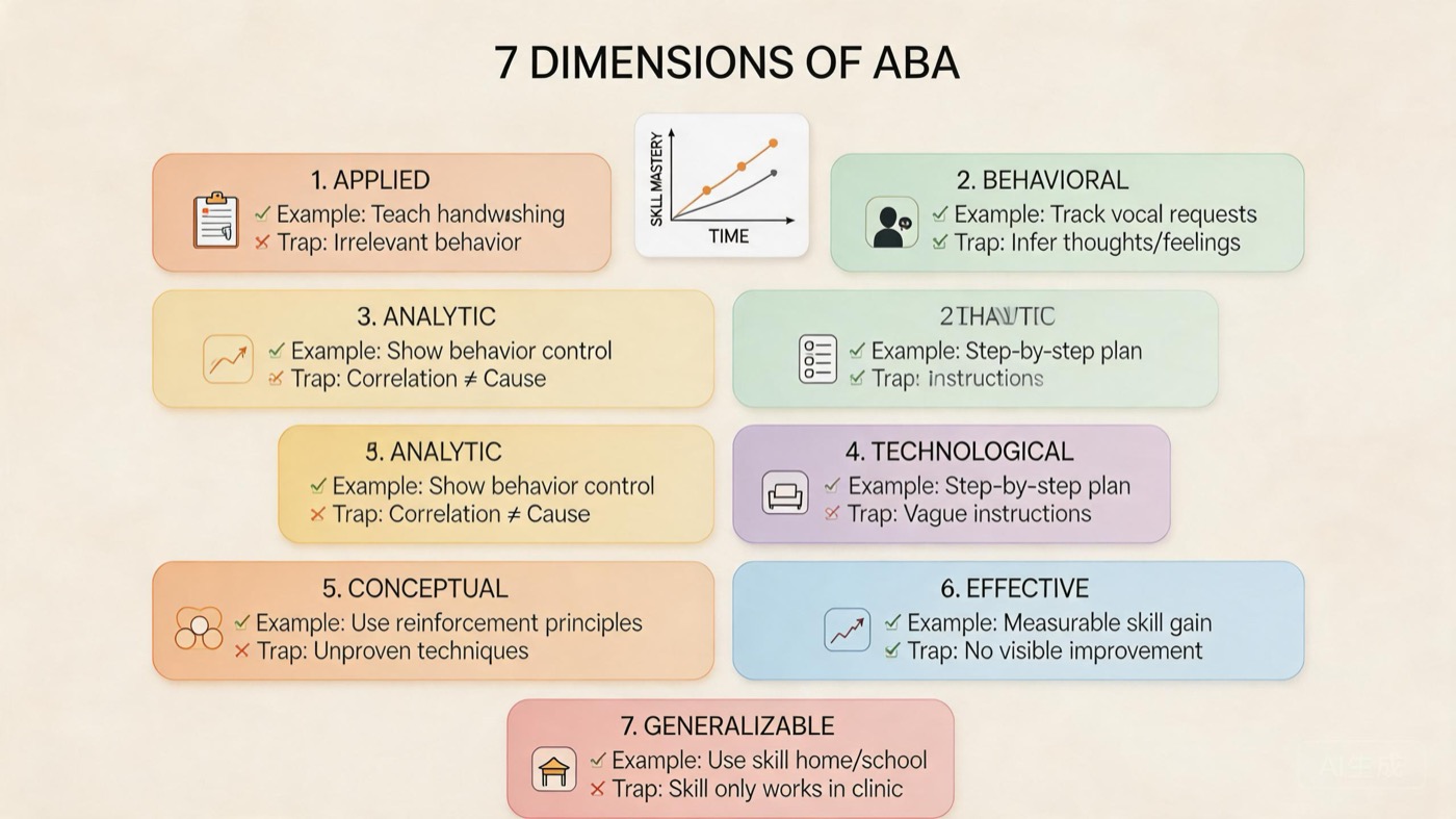 7 Dimensions of ABA: A Complete Guide for BCBA Exam Success 7 Dimensions of ABA: A Complete Guide for BCBA Exam Success7-dimensions-of-aba-guide-bcba-exam-img-1