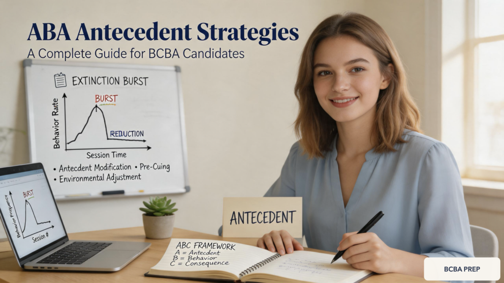 aba-antecedent-strategies-guide-featured ABA Antecedent Strategies: A Complete Guide for BCBA Candidatesaba-antecedent-strategies-guide-featured