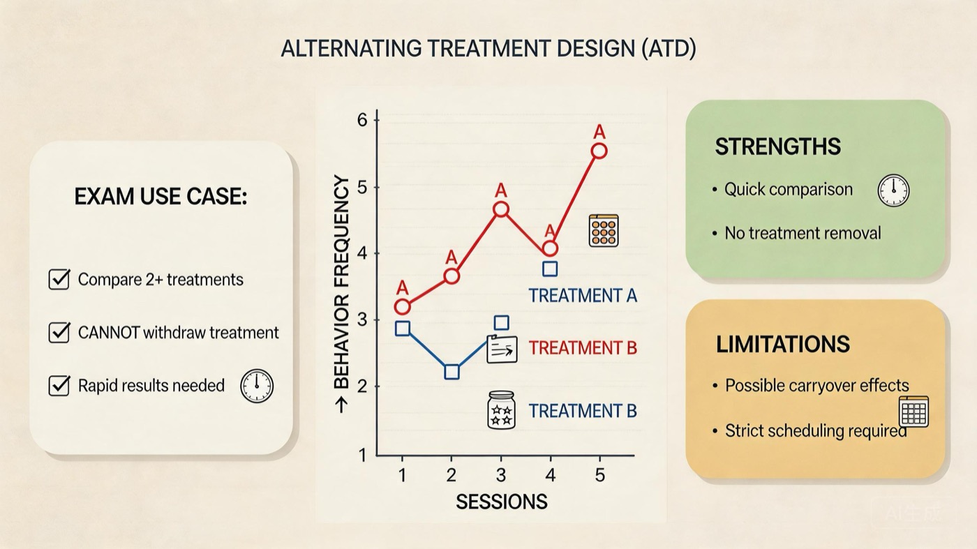 Alternating Treatment Design: BCBA Exam Guide with Examples Alternating Treatment Design: BCBA Exam Guide with Examplesalternating-treatment-design-bcba-exam-guide-img-2