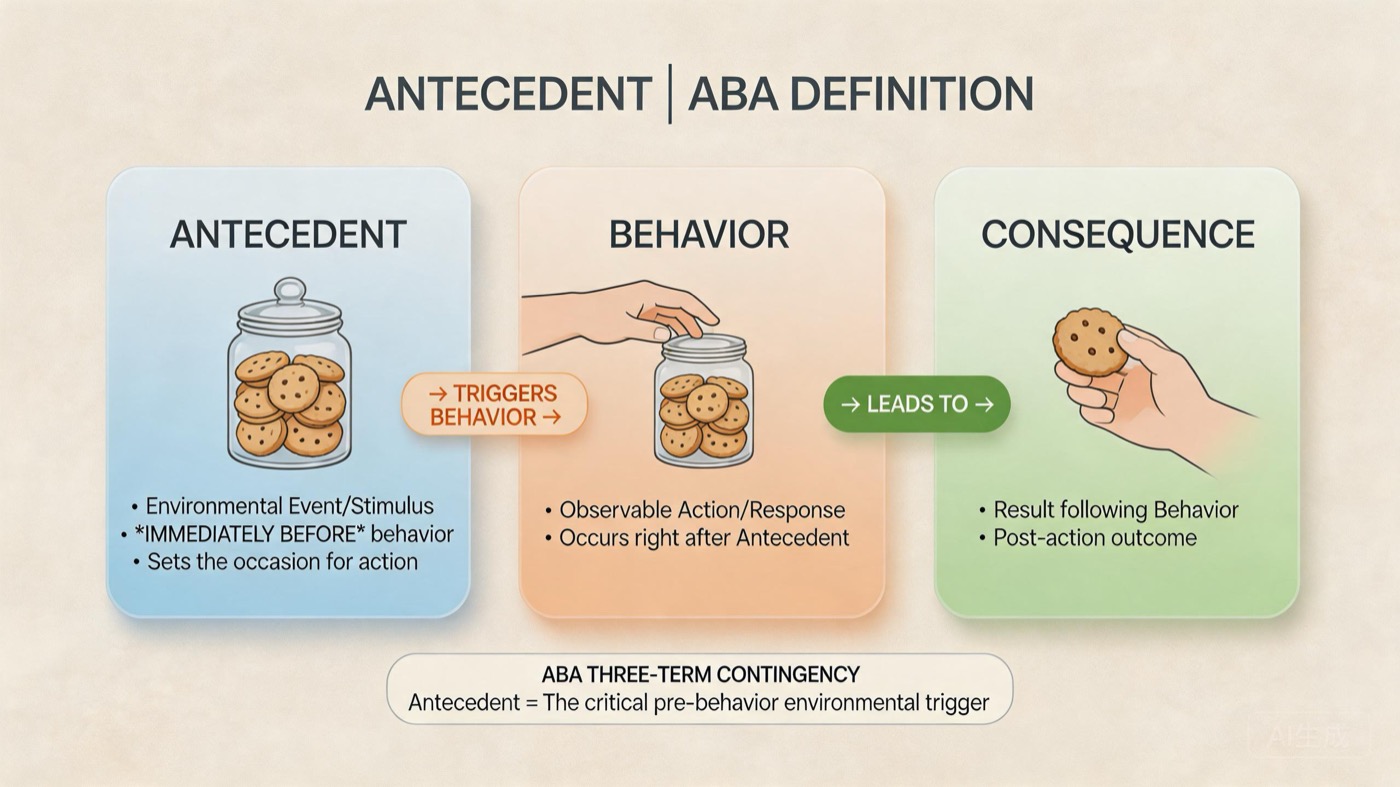 Antecedent in ABA: Definition & BCBA® Exam Examples Antecedent in ABA: Definition & BCBA® Exam Examplesantecedent-aba-definition-examples-img-1