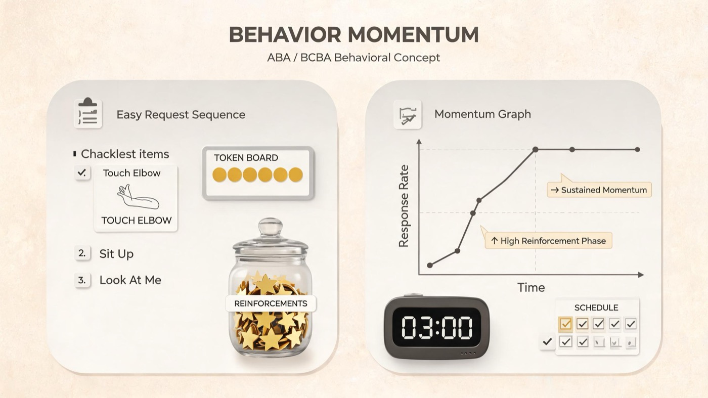 Behavior Momentum: BCBA Exam Prep Guide with Examples Behavior Momentum: BCBA Exam Prep Guide with Examplesbehavior-momentum-bcba-exam-prep-img-1