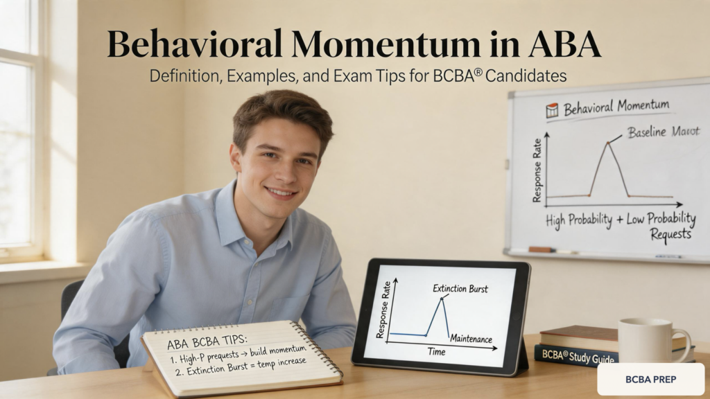 behavioral-momentum-aba-featured Behavioral Momentum in ABA: Definition, Examples, and Exam Tips for BCBA® Candidatesbehavioral-momentum-aba-featured