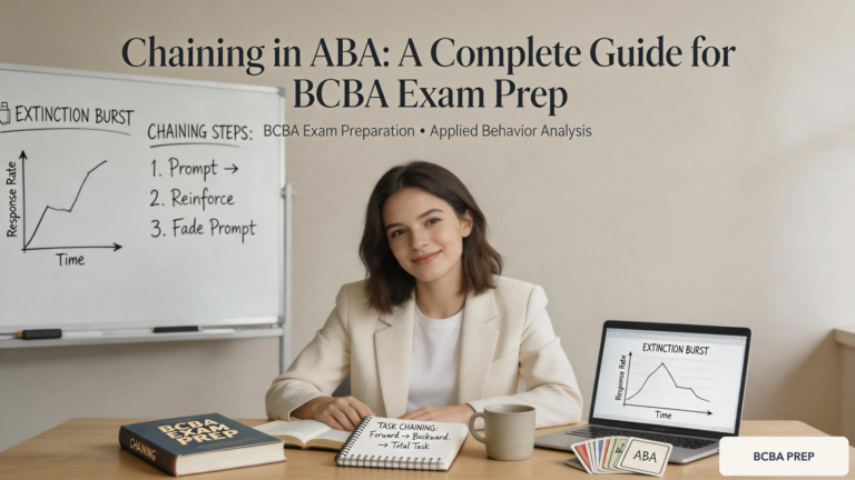 Chaining in ABA: A Complete Guide for BCBA Exam Prep