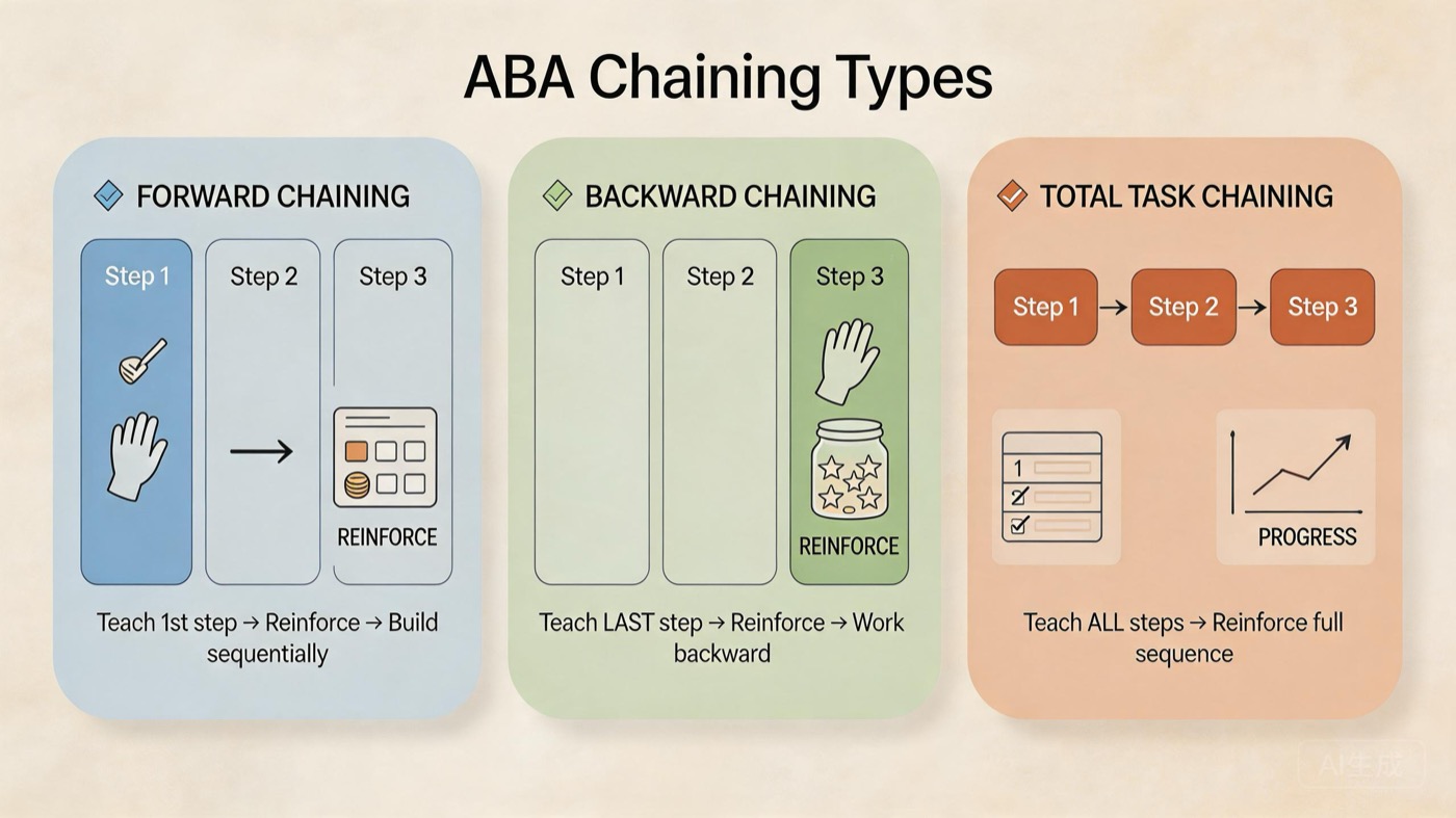 Chaining in ABA: A Complete Guide for BCBA Exam Prep Chaining in ABA: A Complete Guide for BCBA Exam Prepchaining-aba-guide-bcba-exam-img-1