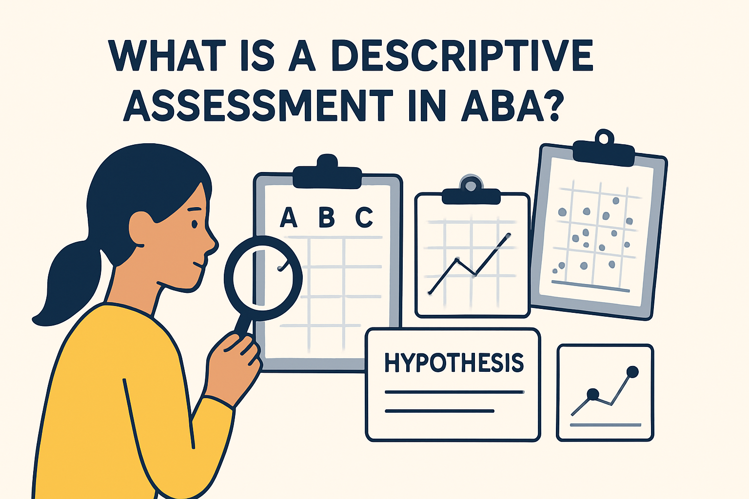 Descriptive Assessment in ABA: A BCBA Exam Guide with Real Examples Descriptive Assessment in ABA: A BCBA Exam Guide with Real Examplesdescriptive-assessment-aba-bcba-exam-guide-img-1
