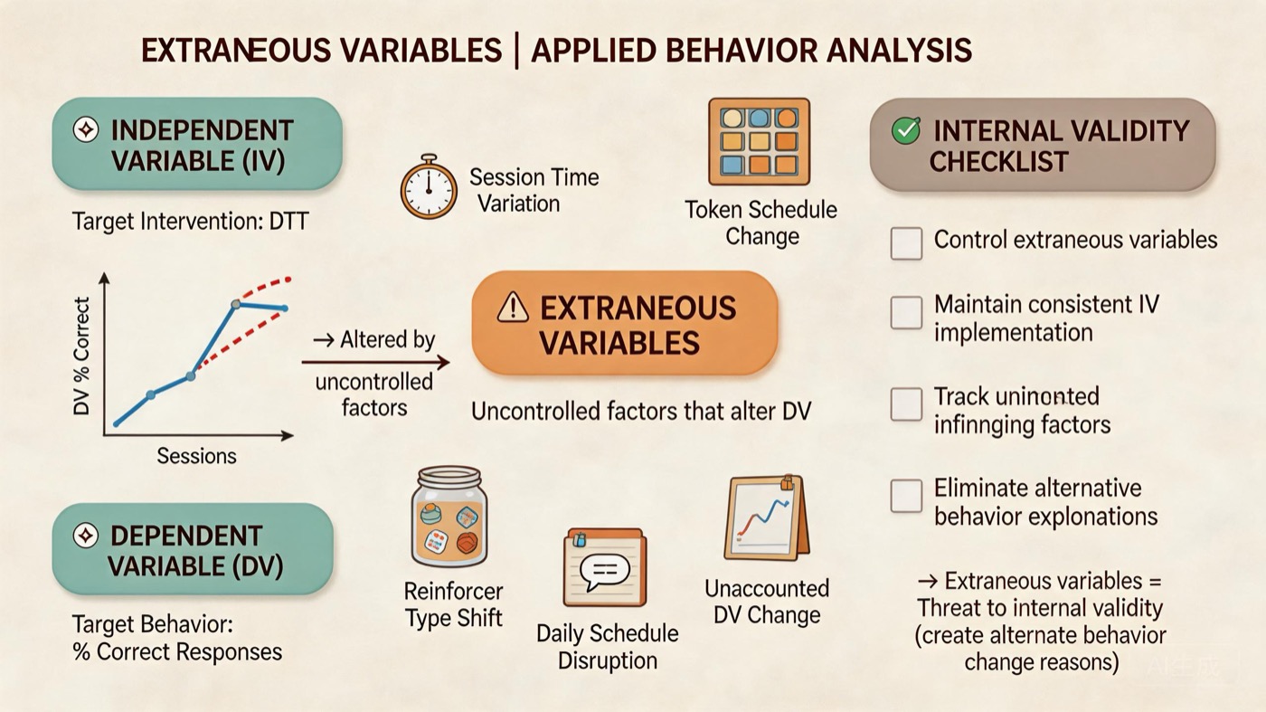 Extraneous Variables in ABA: Definition, Examples & Tips Extraneous Variables in ABA: Definition, Examples & Tipsextraneous-variables-aba-definition-examples-exam-tips-img-1