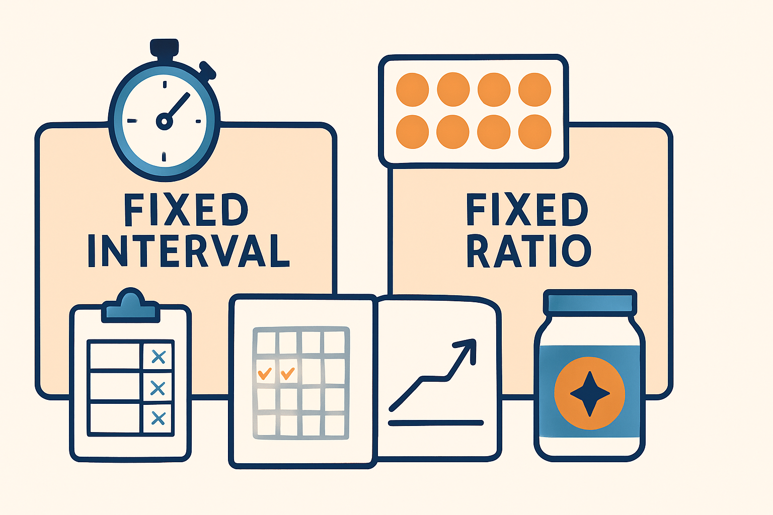 Fixed Interval vs Fixed Ratio: A BCBA Exam Guide to Reinforcement Schedules Fixed Interval vs Fixed Ratio: A BCBA Exam Guide to Reinforcement Schedulesfixed-interval-vs-fixed-ratio-bcba-guide-img-2