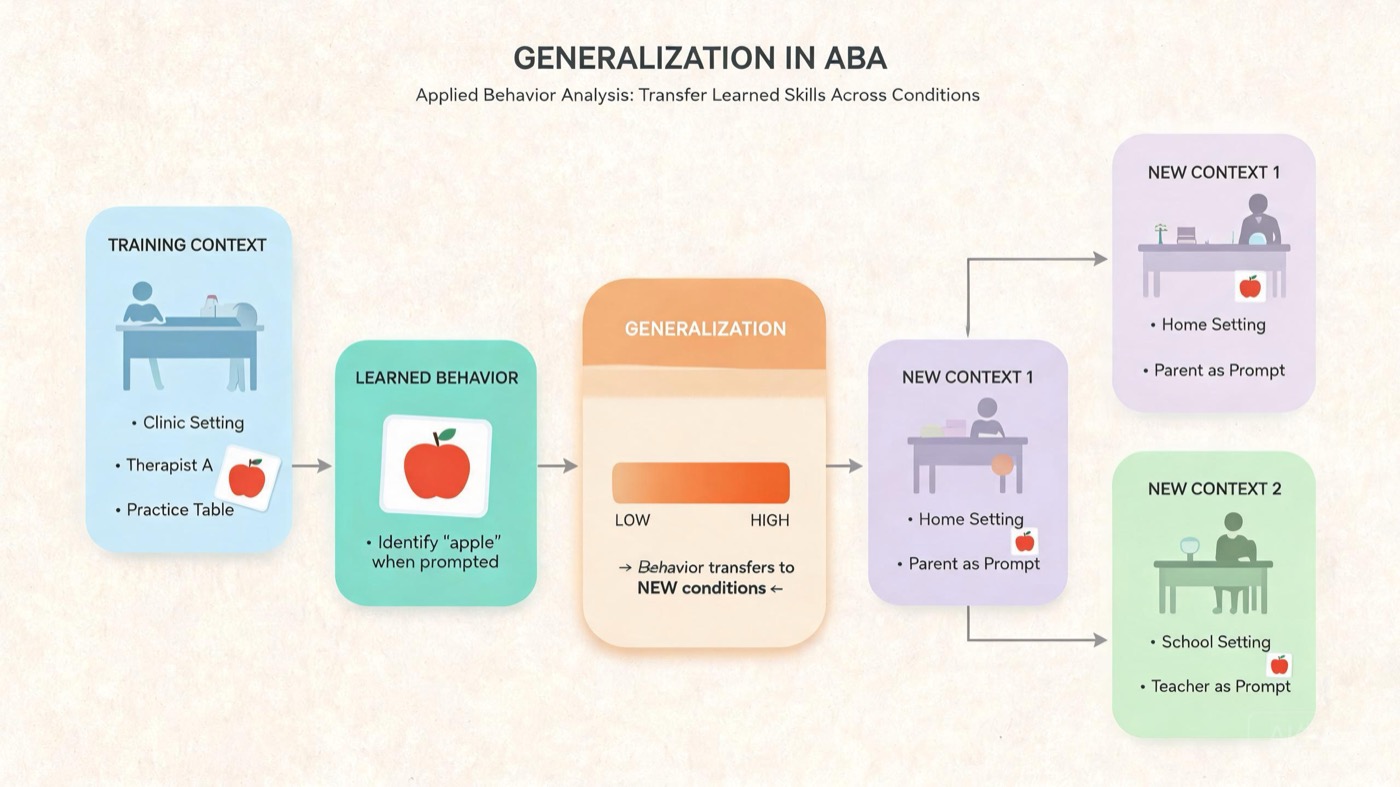 Generalization in ABA: Key Concepts for BCBA Exam Success Generalization in ABA: Key Concepts for BCBA Exam Successgeneralization-aba-img-1