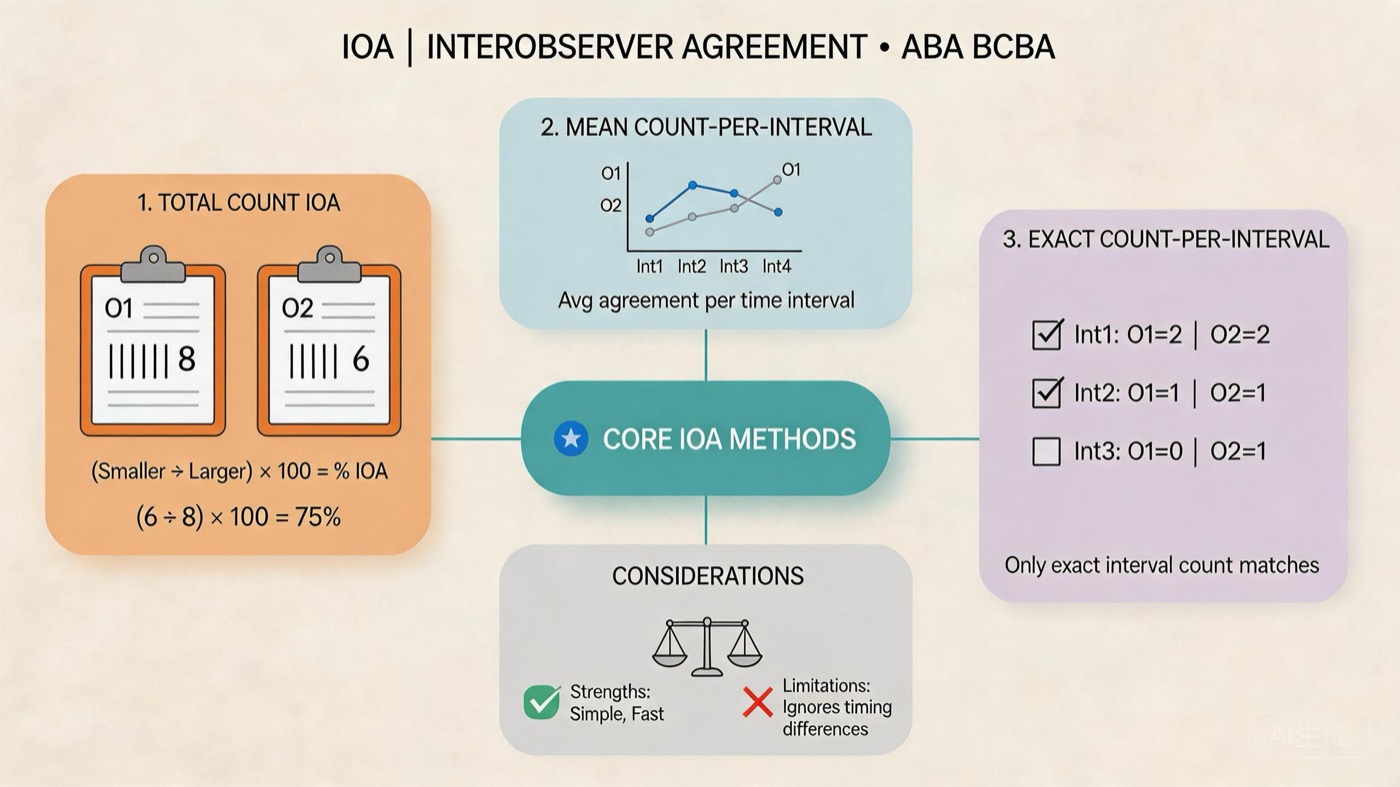 IOA Meaning in ABA: Interobserver Agreement Explained for BCBA® Exam Prep IOA Meaning in ABA: Interobserver Agreement Explained for BCBA® Exam Prepioa-meaning-interobserver-agreement-img-1