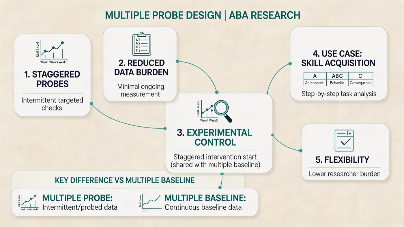 Multiple Probe Design in ABA: Definition, Examples, and Exam Tips Multiple Probe Design in ABA: Definition, Examples, and Exam Tipsmultiple-probe-design-aba-img-1