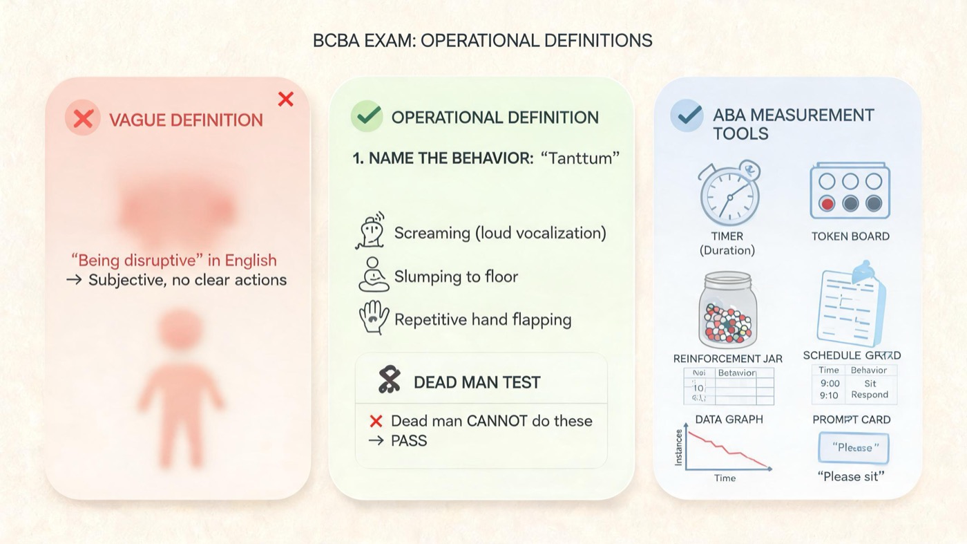 Operational Definitions in ABA: The Complete BCBA Exam Guide Operational Definitions in ABA: The Complete BCBA Exam Guideoperational-definitions-aba-bcba-exam-guide-img-1