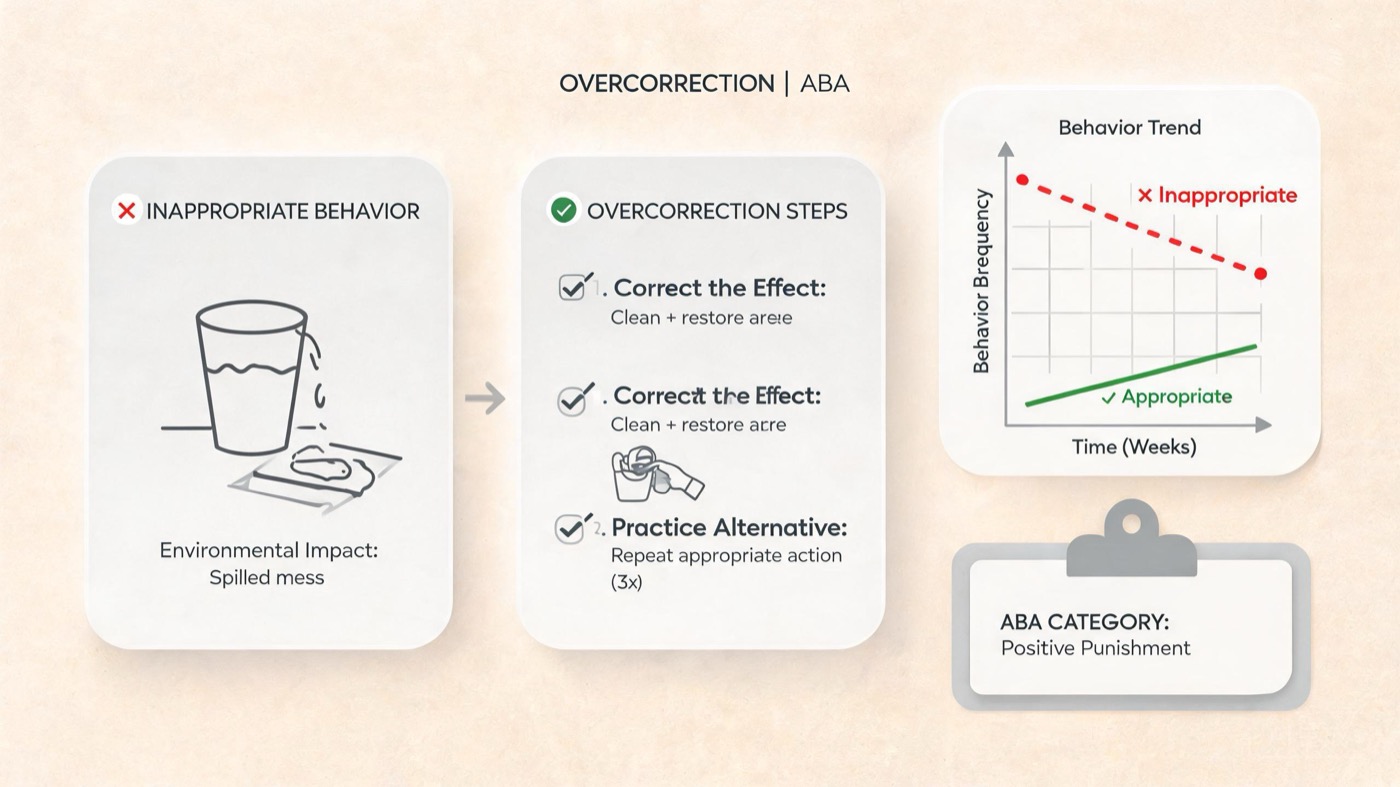 Overcorrection in ABA: Definition, Examples & Exam Tips Overcorrection in ABA: Definition, Examples & Exam Tipsovercorrection-aba-definition-examples-exam-tips-img-1