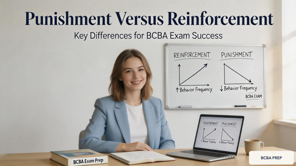 punishment-versus-reinforcement-featured Punishment Versus Reinforcement: Key Differences for BCBA Exam Successpunishment-versus-reinforcement-featured