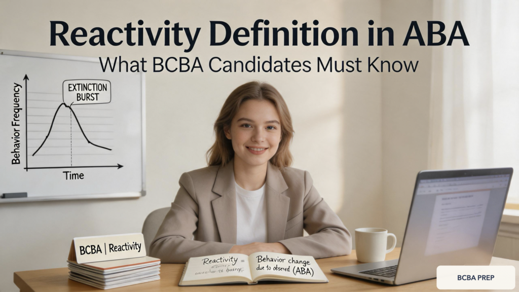 reactivity-definition-in-aba-featured Reactivity Definition in ABA: What BCBA Candidates Must Knowreactivity-definition-in-aba-featured