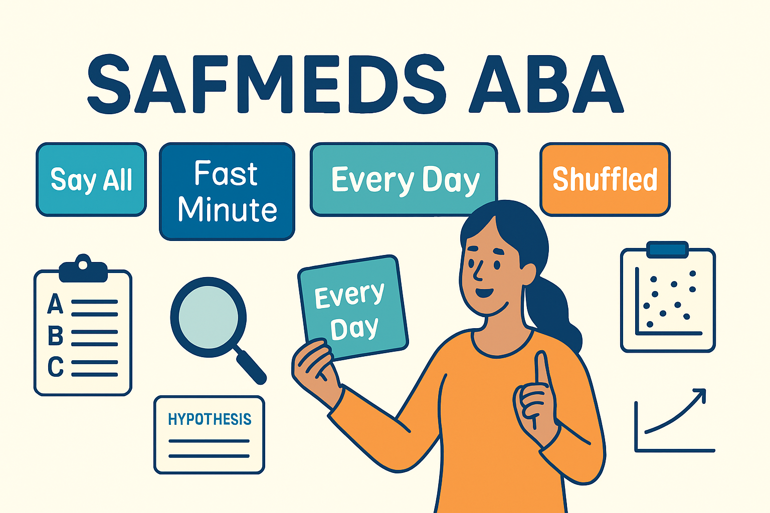 SAFMEDS in ABA: A Complete Guide for BCBA Exam Success SAFMEDS in ABA: A Complete Guide for BCBA Exam Successsafmeds-aba-guide-bcba-exam-img-1