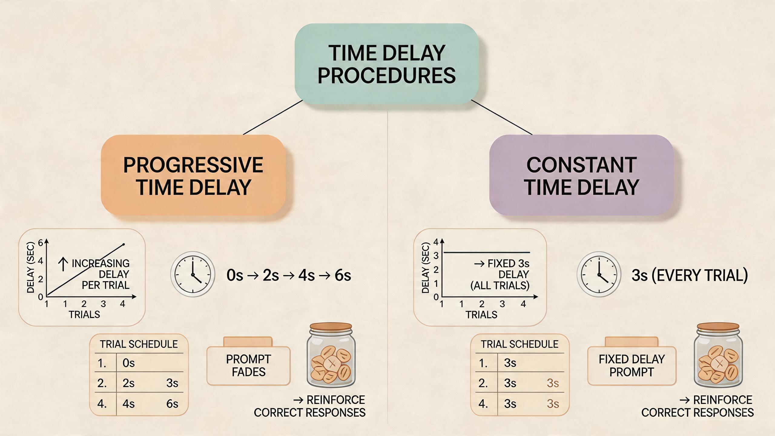 Time Delay Procedures: Progressive vs. Constant for BCBA Exam Success Time Delay Procedures: Progressive vs. Constant for BCBA Exam Successtime-delay-progressive-constant-bcba-exam-img-1