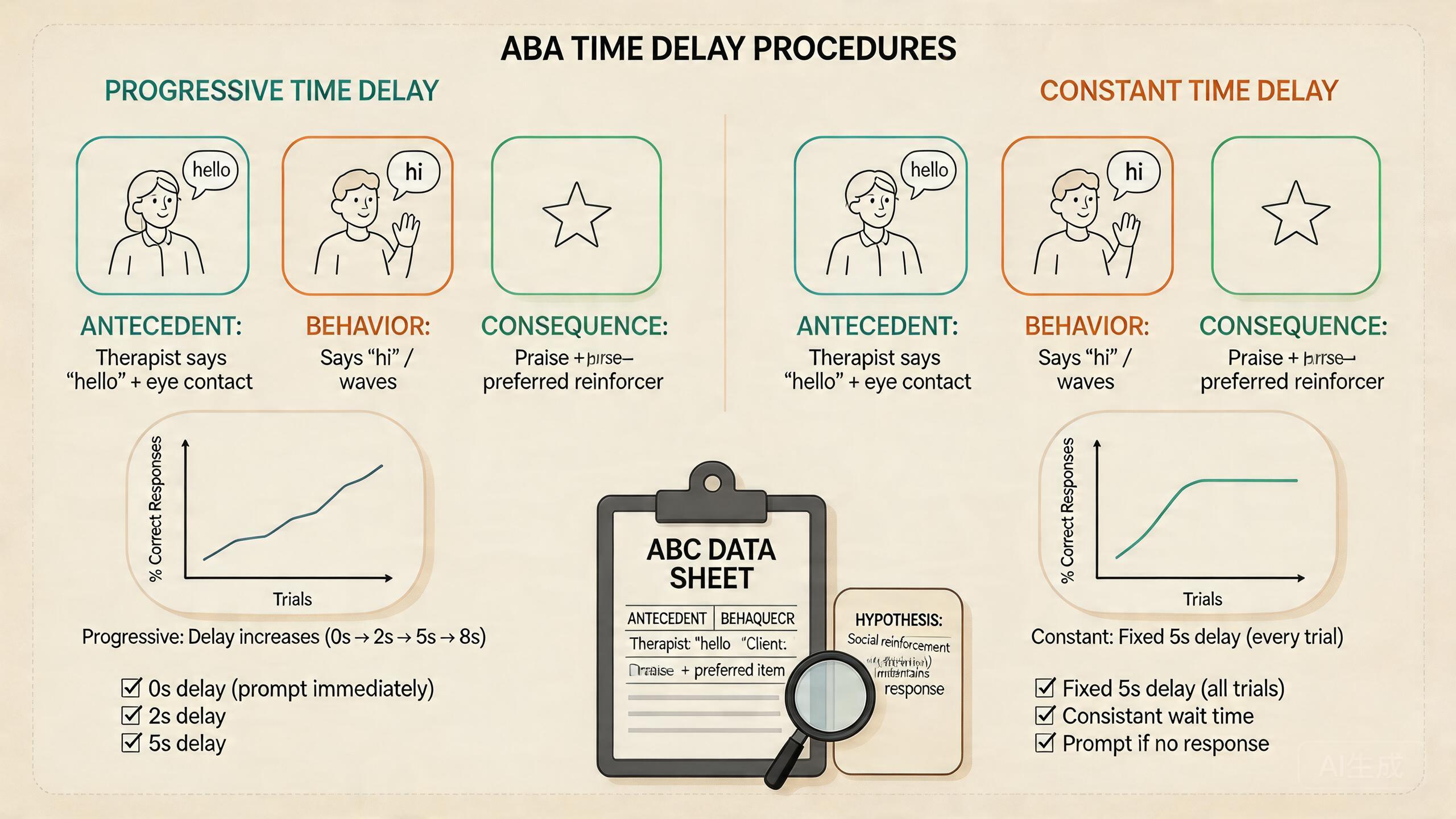 Time Delay Procedures: Progressive vs. Constant for BCBA Exam Success Time Delay Procedures: Progressive vs. Constant for BCBA Exam Successtime-delay-progressive-constant-bcba-exam-img-2