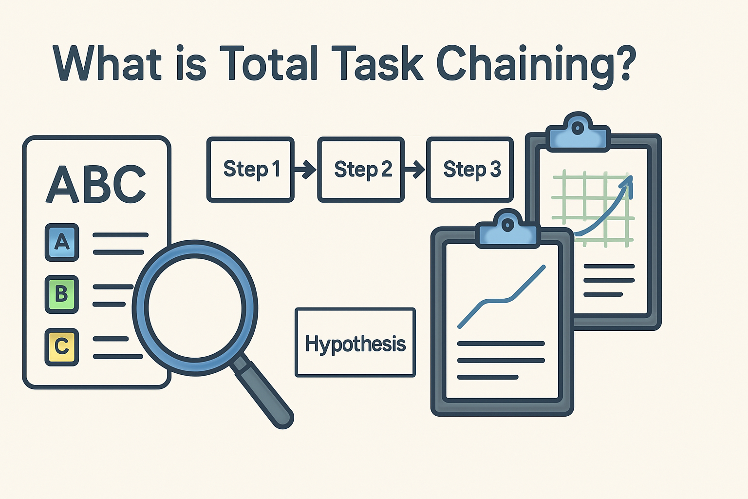 Total Task Chaining in ABA: A Complete Guide for BCBA Exam Prep Total Task Chaining in ABA: A Complete Guide for BCBA Exam Preptotal-task-chaining-aba-img-1