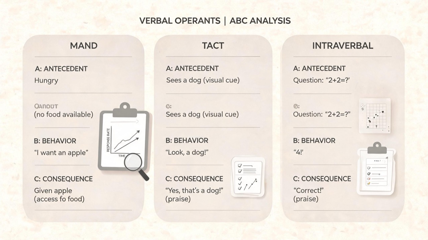 Verbal Operants in ABA: Definitions, Examples & Tips for BCBA Candidates Verbal Operants in ABA: Definitions, Examples & Tips for BCBA Candidatesverbal-operants-aba-definitions-examples-exam-tips-img-1