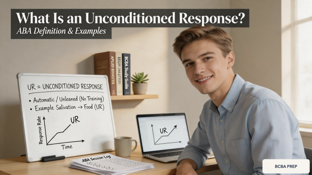 what-is-an-unconditioned-response-featured What Is an Unconditioned Response? ABA Definition & Exampleswhat-is-an-unconditioned-response-featured