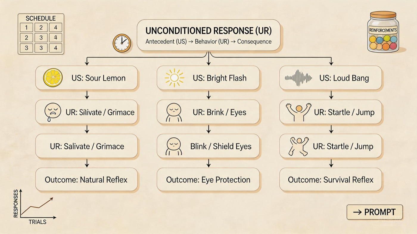 What Is an Unconditioned Response? ABA Definition & Examples What Is an Unconditioned Response? ABA Definition & Exampleswhat-is-an-unconditioned-response-img-1