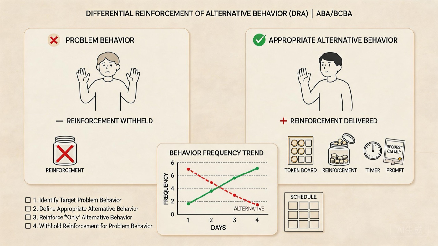 What Is DRA? Differential Reinforcement of Alternative Behavior Explained What Is DRA? Differential Reinforcement of Alternative Behavior Explainedwhat-is-dra-differential-reinforcement-alternative-behavior-img-1