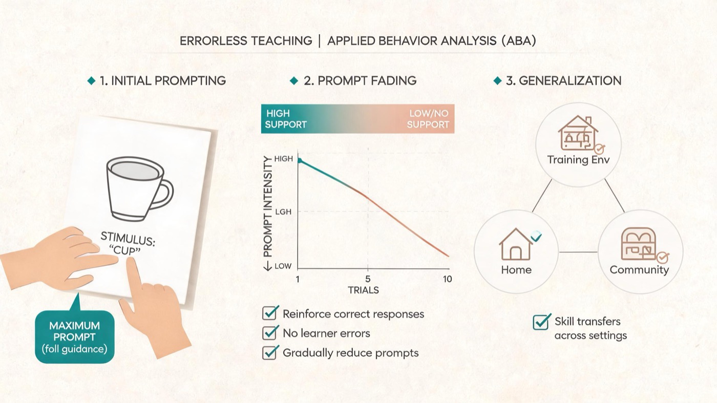 ABA Errorless Teaching: Definition, Examples & Tips ABA Errorless Teaching: Definition, Examples & Tipsaba-errorless-teaching-img-1